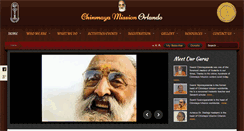 Desktop Screenshot of chinmayaorlando.org